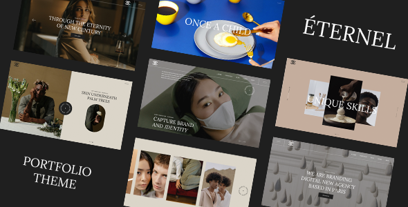 Éternel - Creative Portfolio WordPress Theme Logo
